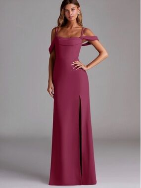 Azazie Callan Dress Mulberry